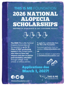 2027_ThisIsMe_Alopecia_Scholarship_Flyer